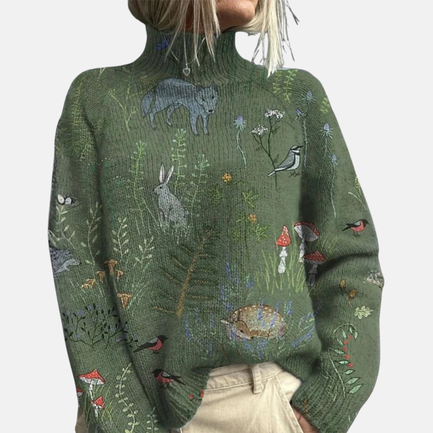 Aimelie | Elegant Turtleneck Sweater
