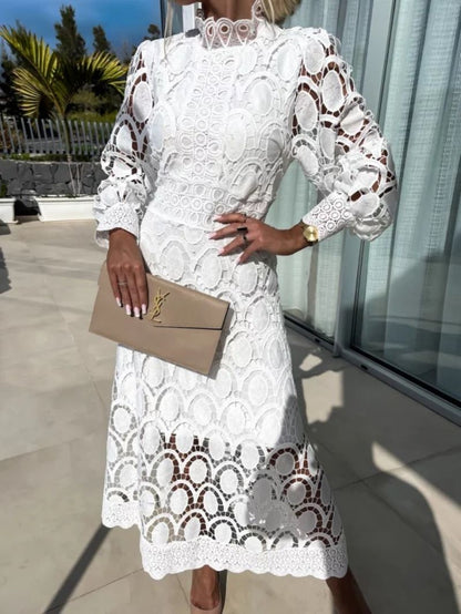 Georgia™ - Elegant French Lace Dress