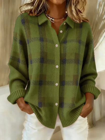 Danique | Retro Contrast Check Jumper
