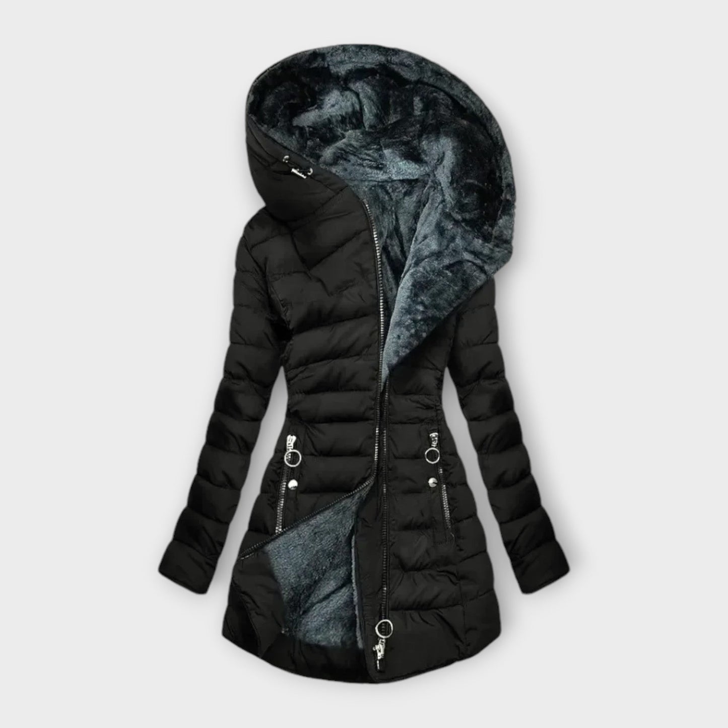 Beatrice  |  Warm Winter Coat With Eco Fleece Filling