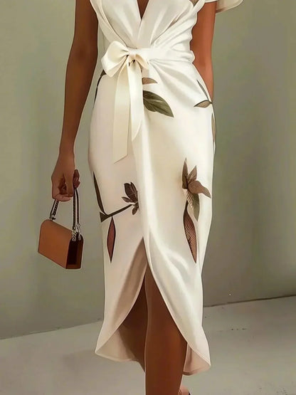 Elegant Wrap Dress