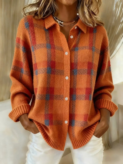 Danique | Retro Contrast Check Jumper