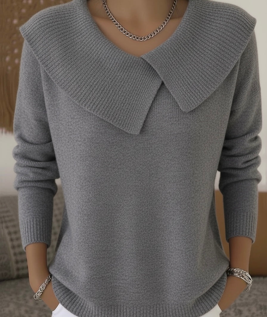 Sereline | Ribbed Knitted Jumper