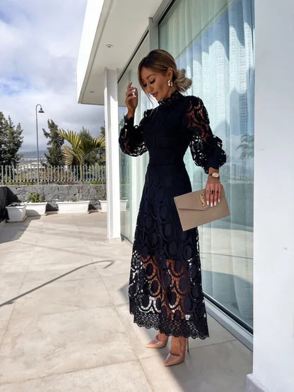 Georgia™ - Elegant French Lace Dress