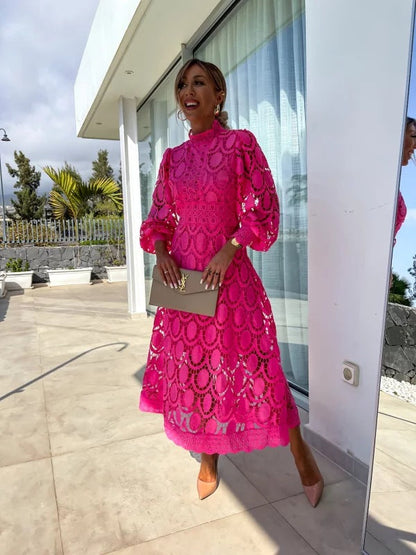 Georgia™ - Elegant French Lace Dress