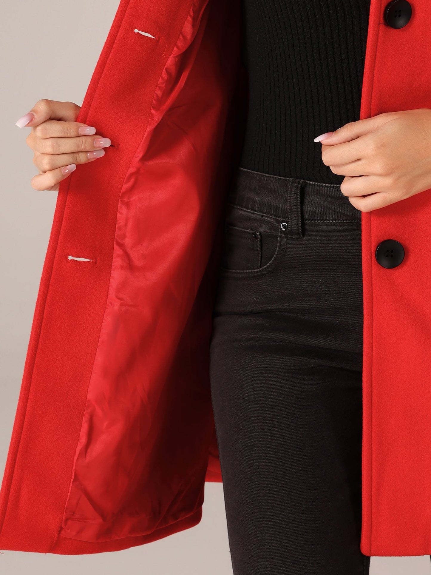 Emily | Flare Button Jacket